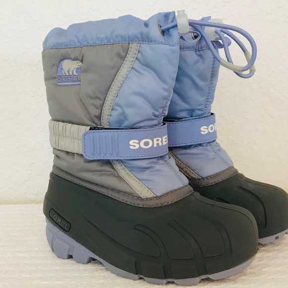 Sorel Other - SOREL ☃️FLURRY BLUE & GRAY SNOW BOOTS